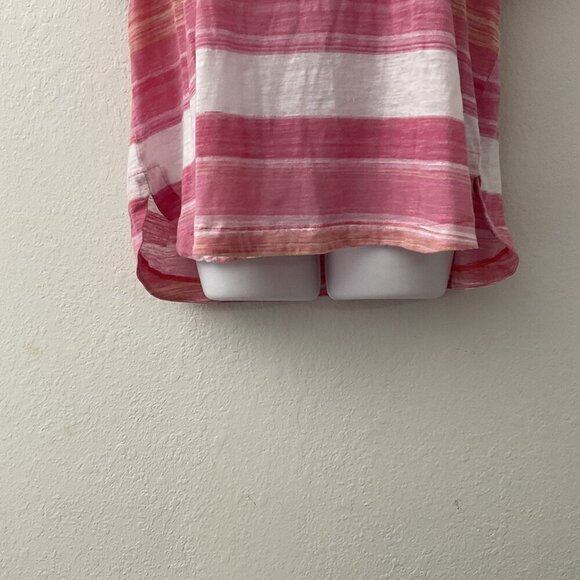 CATO  COLD SHOULDER STRIPED PLUS TOP 22/24W LIGHTWEIGHT EUC - Picture 4 of 8